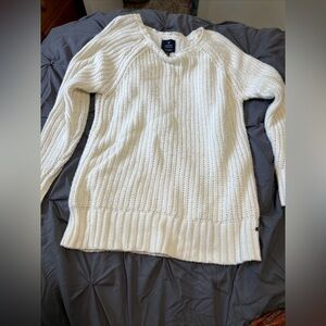 American Eagle sweater, white, size M